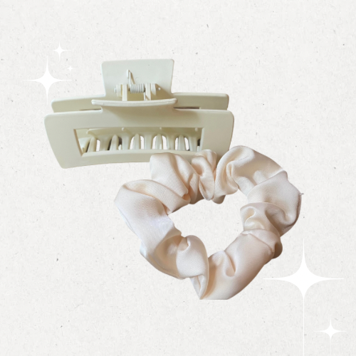 Hair Clip & Scrunchie