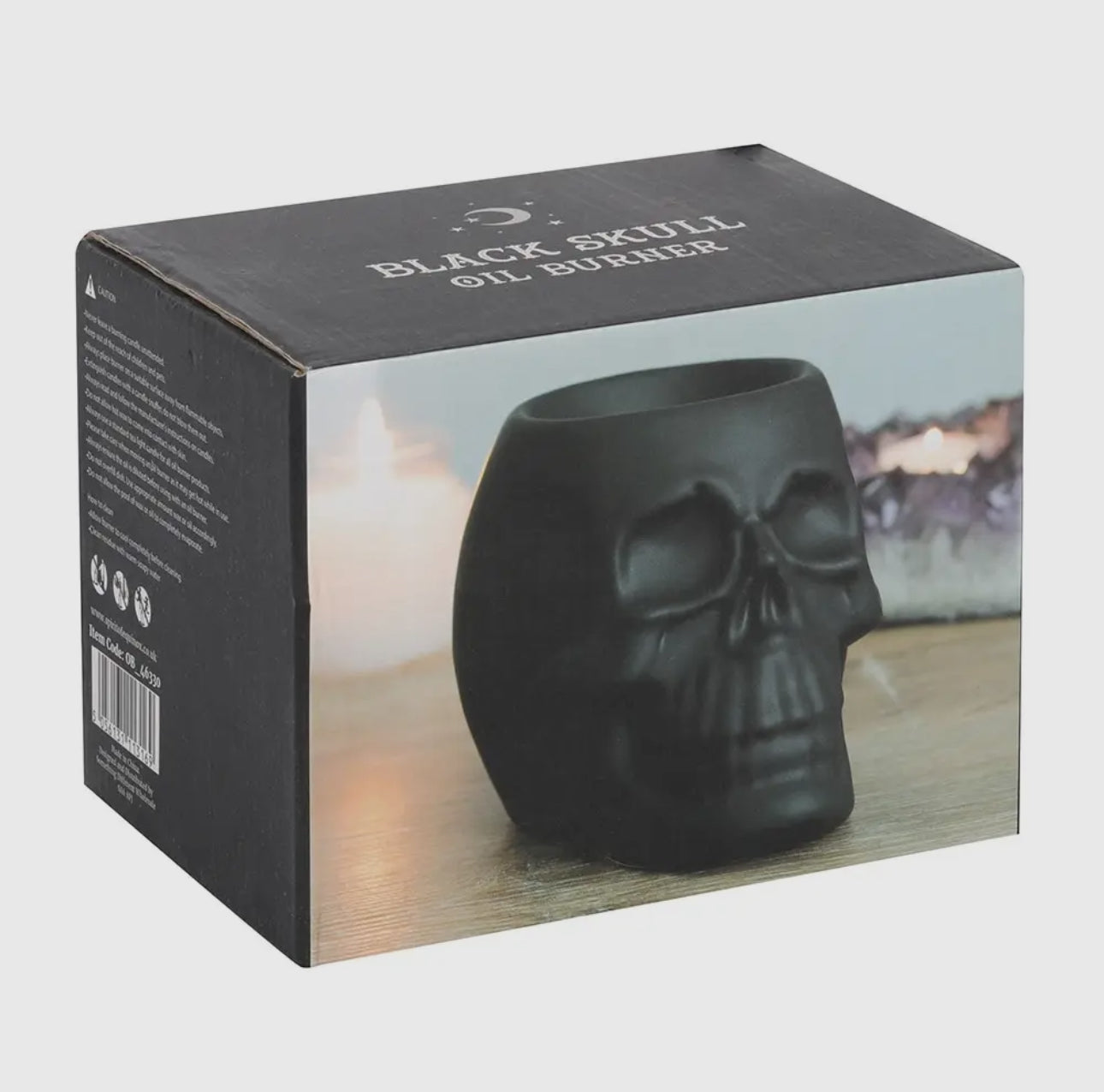 Black Skull Oil and Wax Warmer