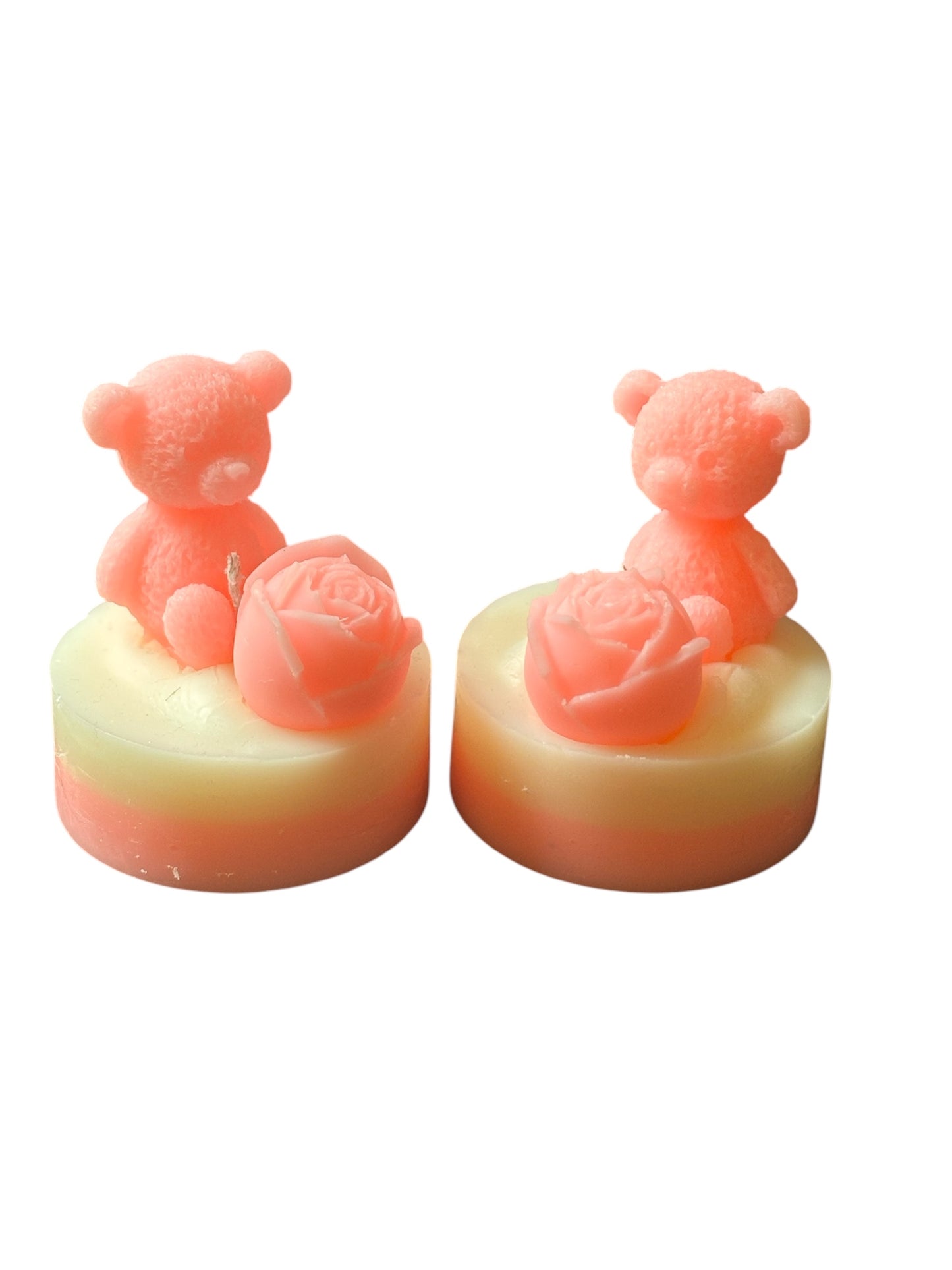 Teddy & Rose Candle