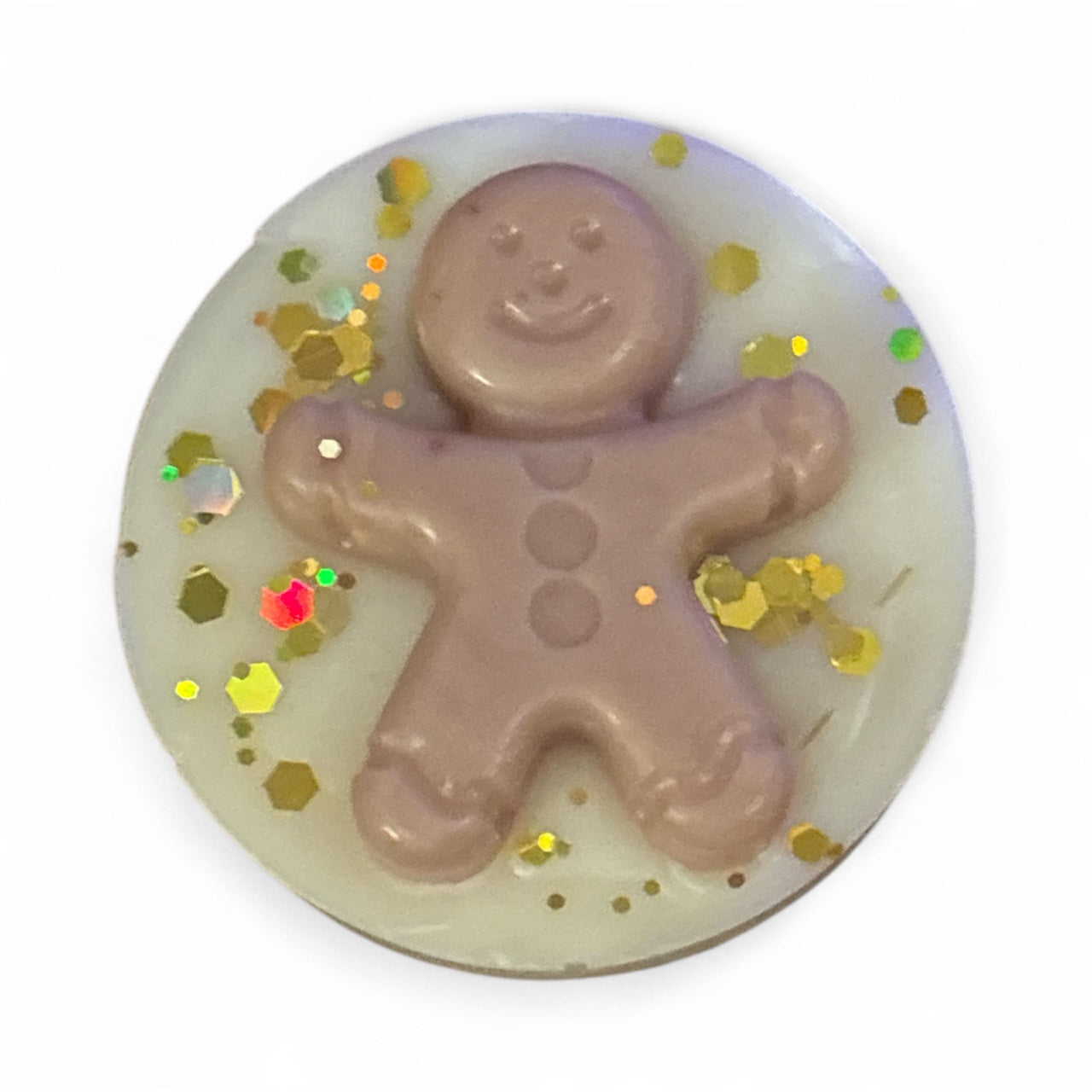 Gingerbread Man Wax Melt Disc – Gingerbread House Scent