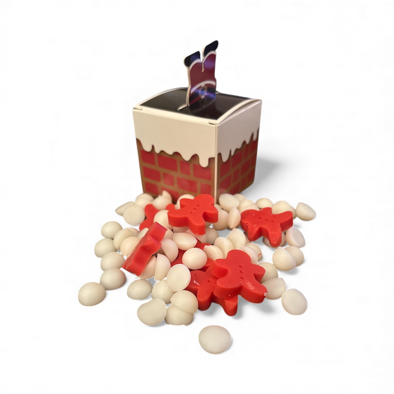 Candy Cane Wax Melt Scoopies – Festive Christmas Gift Box 🎅🏻