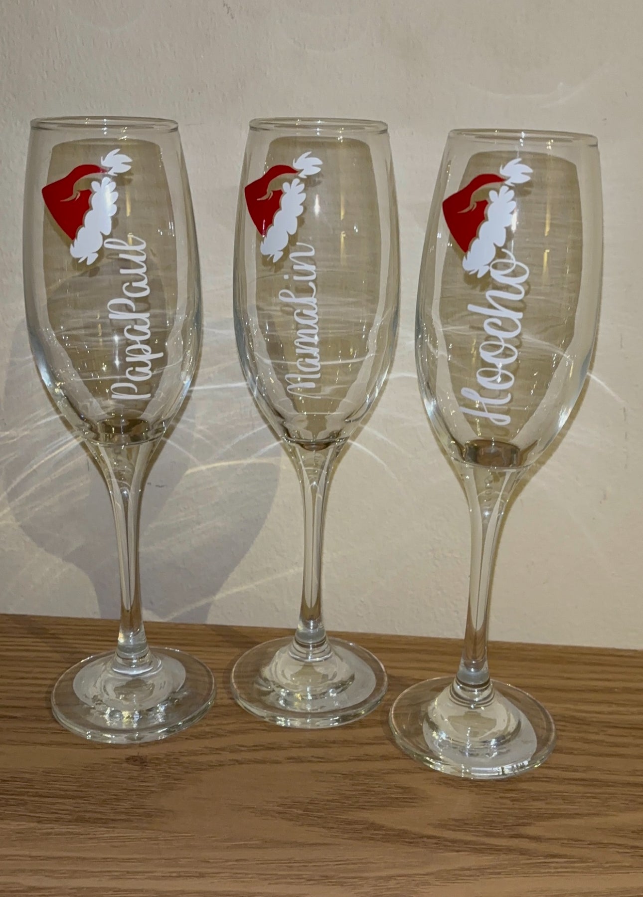 Personalised Christmas Glass