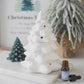 White Winter Fir Tree Oil Burner and Wax Warmer