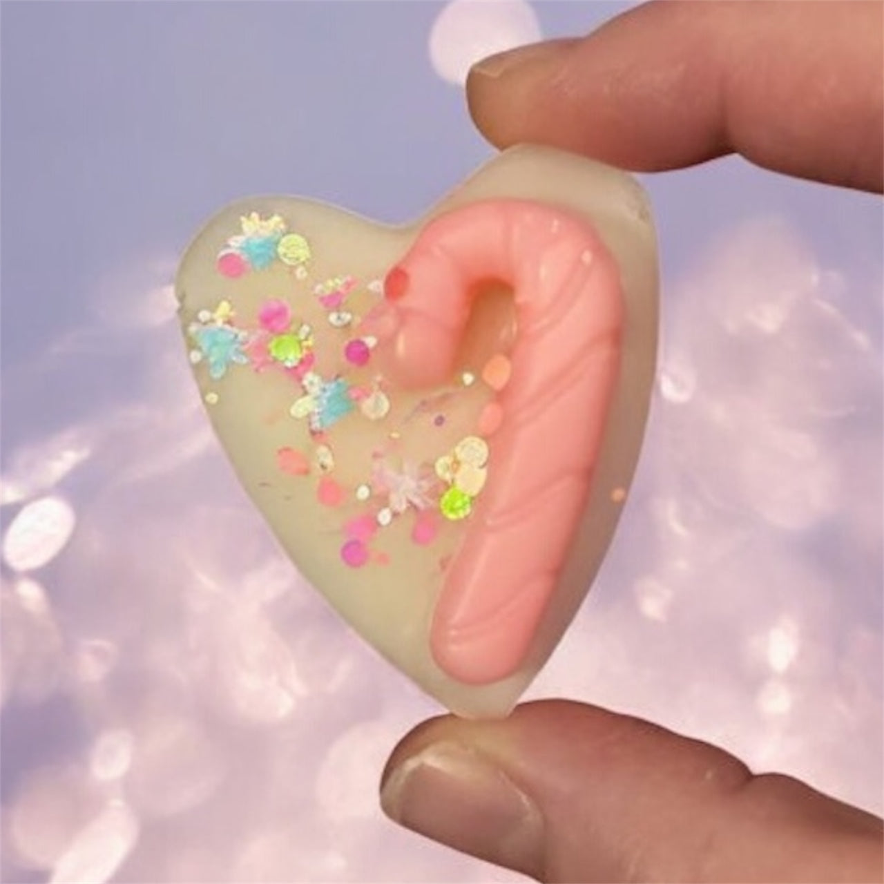 Snowflake Cookie Wax Melt Disk 🍪❄️💖