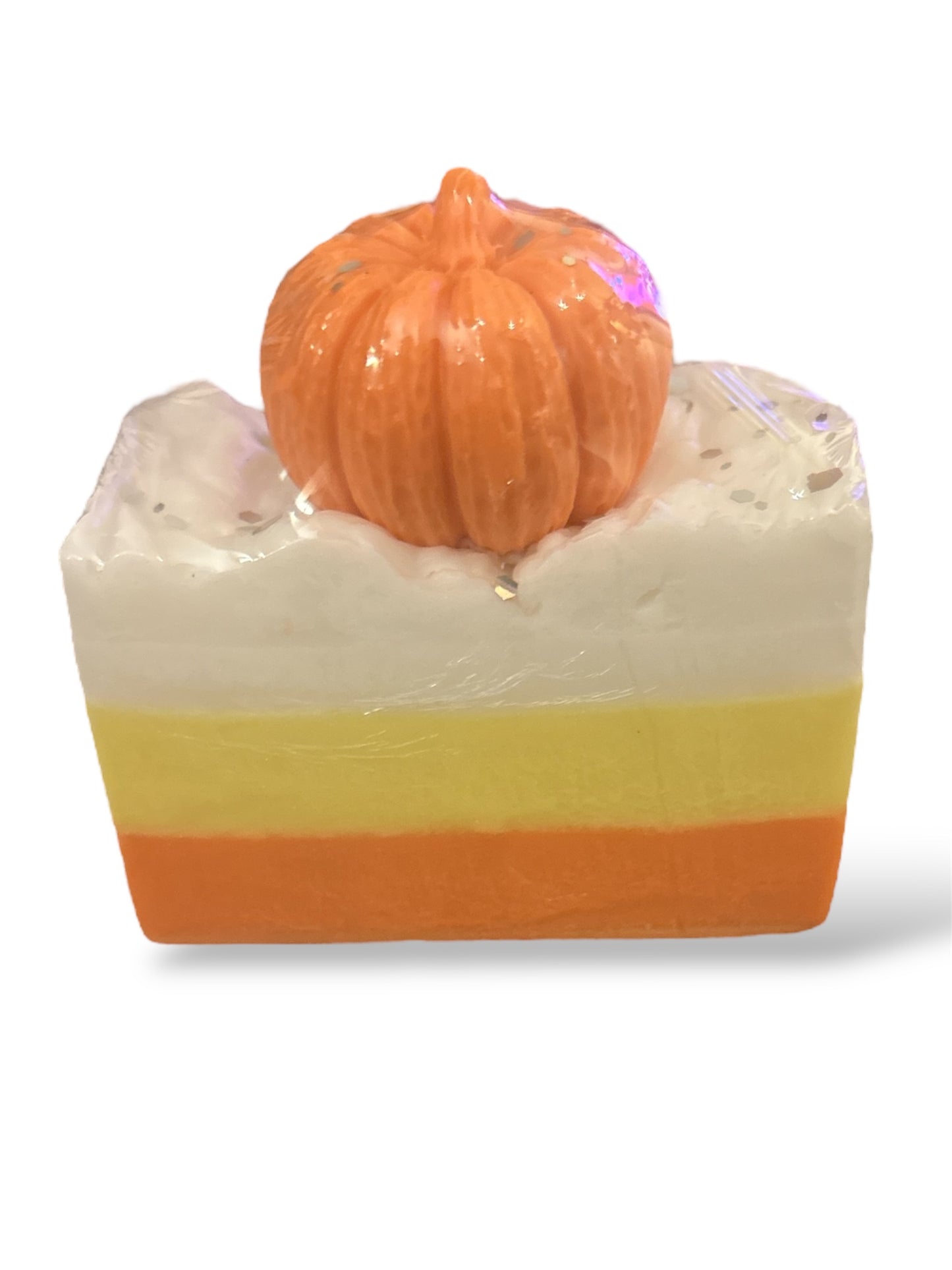 Pumpkin Topped Soap Bars