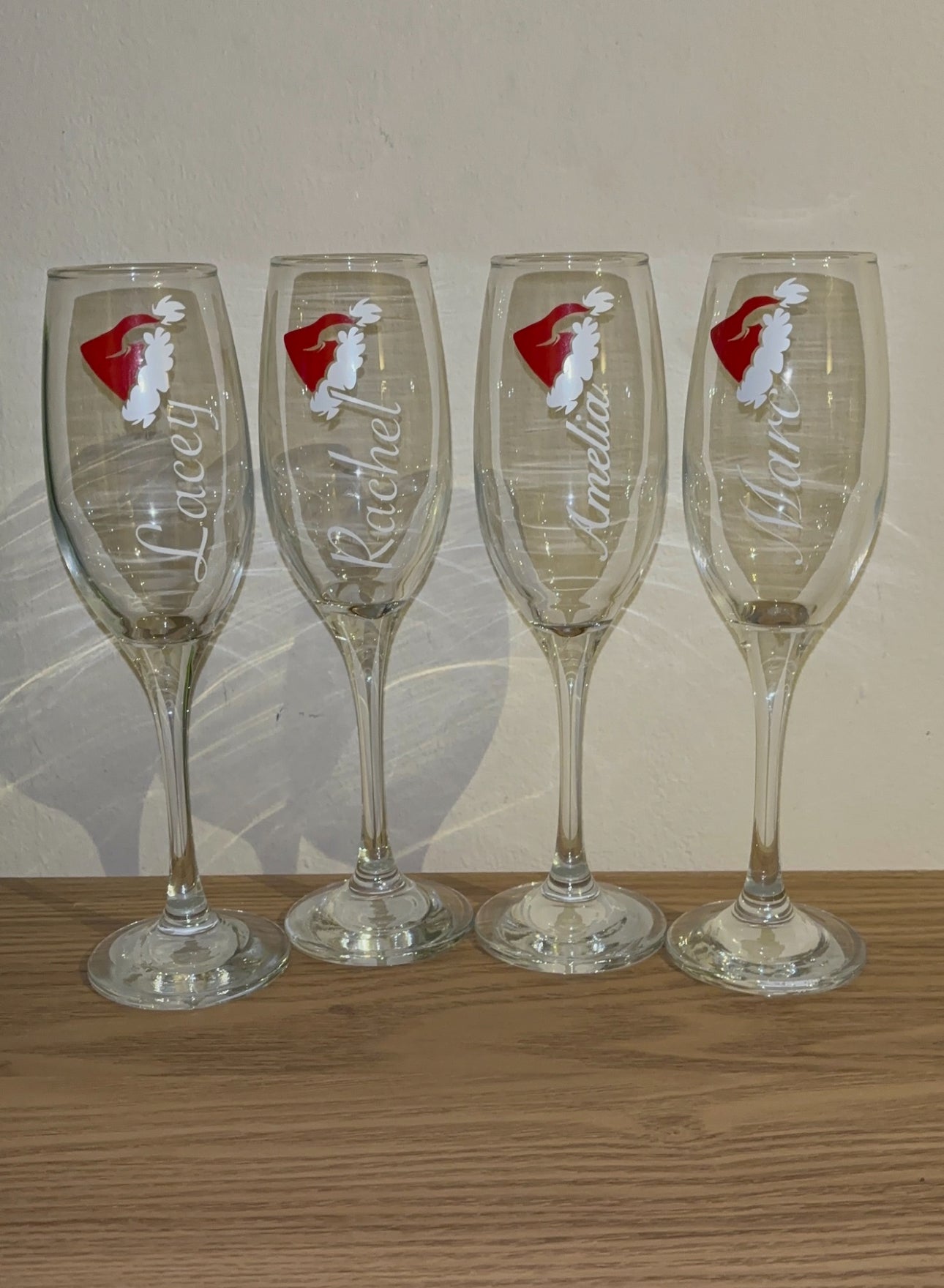 Personalised Christmas Glass