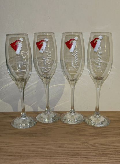Personalised Christmas Glass