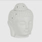 White Buddha Head Oil Burner and
Wax Warmer