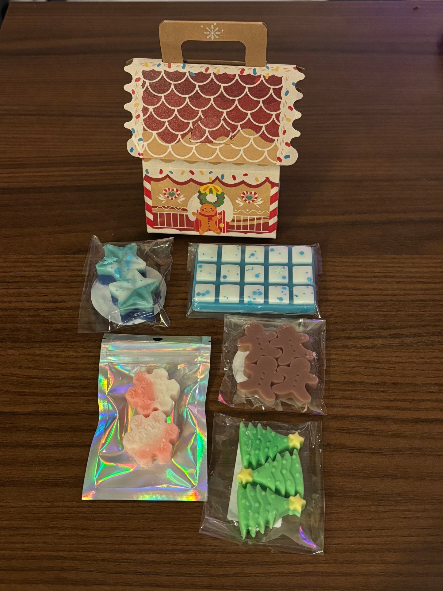 Gingerbread House Wax Melt Set