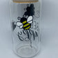 Bee Happy Glass