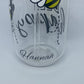 Bee Happy Glass