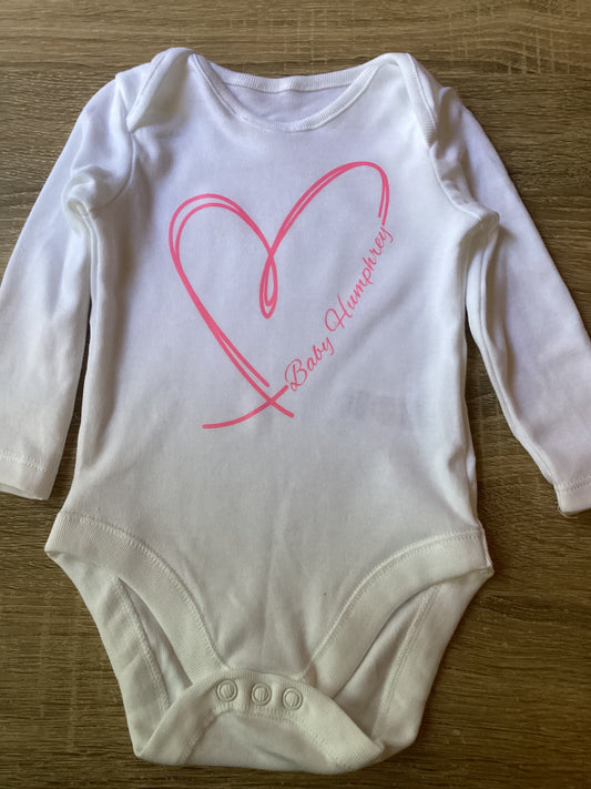 Personalised Baby Body Suit