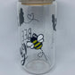 Bee Happy Glass