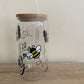Bee Happy Glass